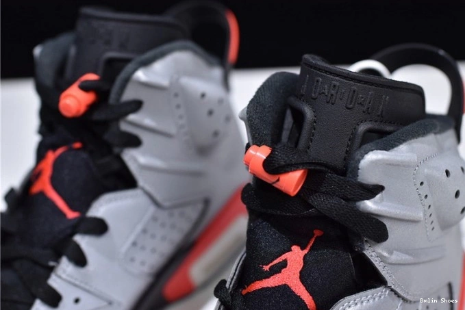 Bmlin Shoes Reflective 3M 6 CI4072-001 JSP Air Jordan Infrared 0701